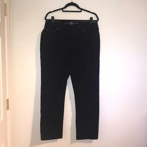 Black petite jeans